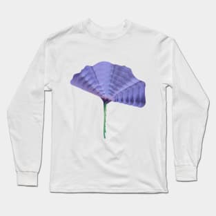 Blue Flower Long Sleeve T-Shirt